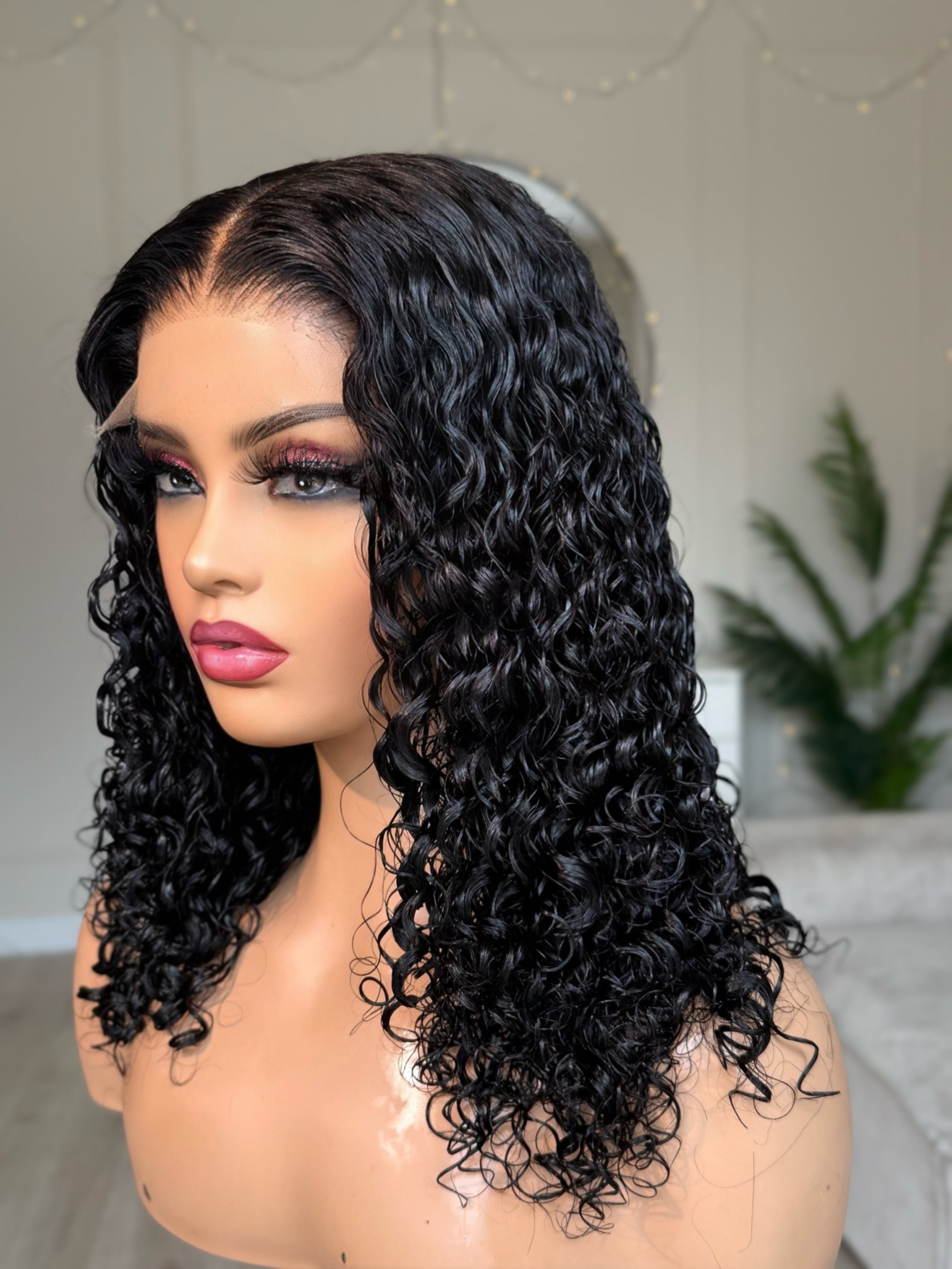 Luxury Virgin Water Curls 5x5 HD Wig