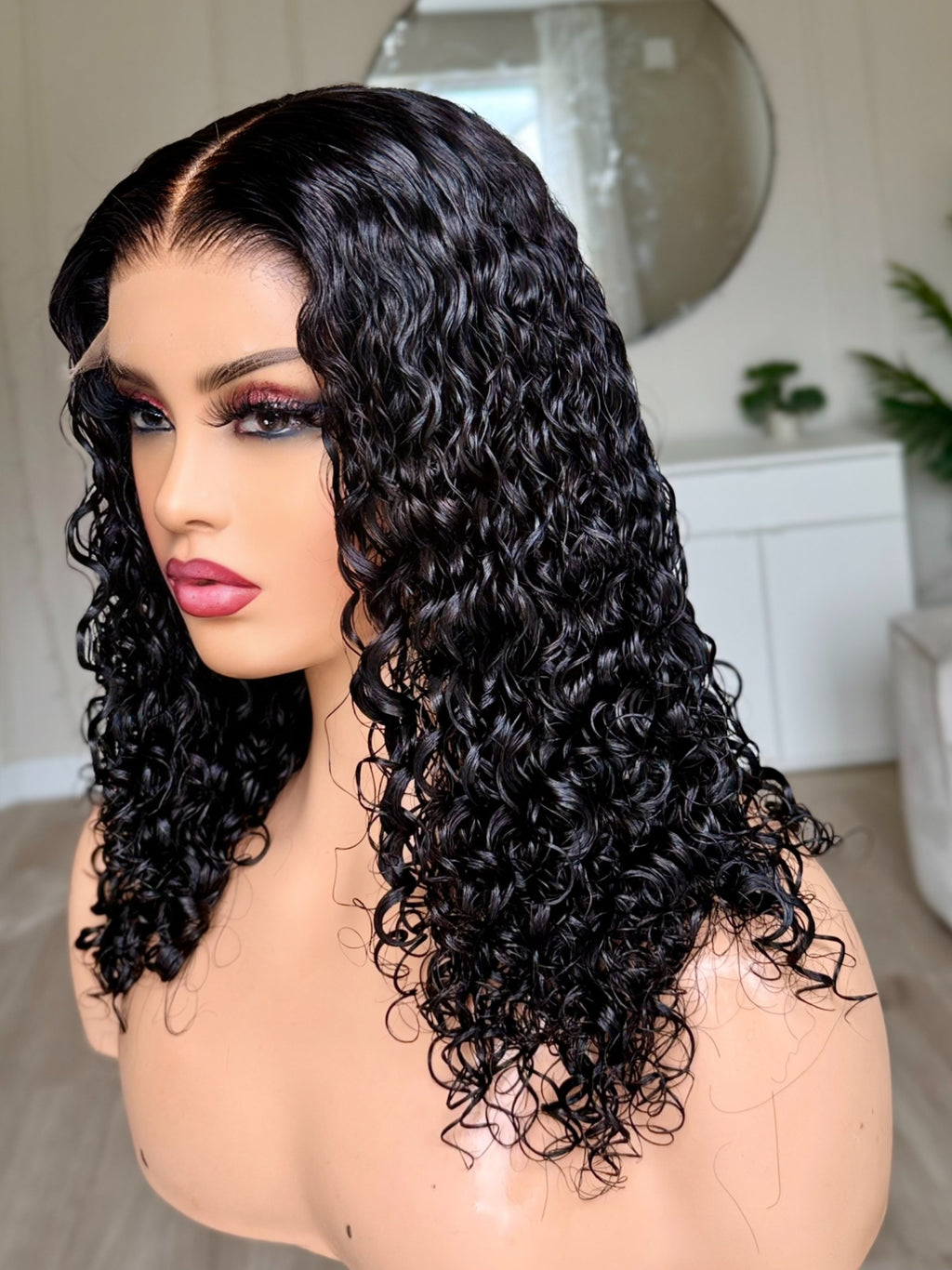 Luxury Virgin Water Curls 5x5 HD Wig
