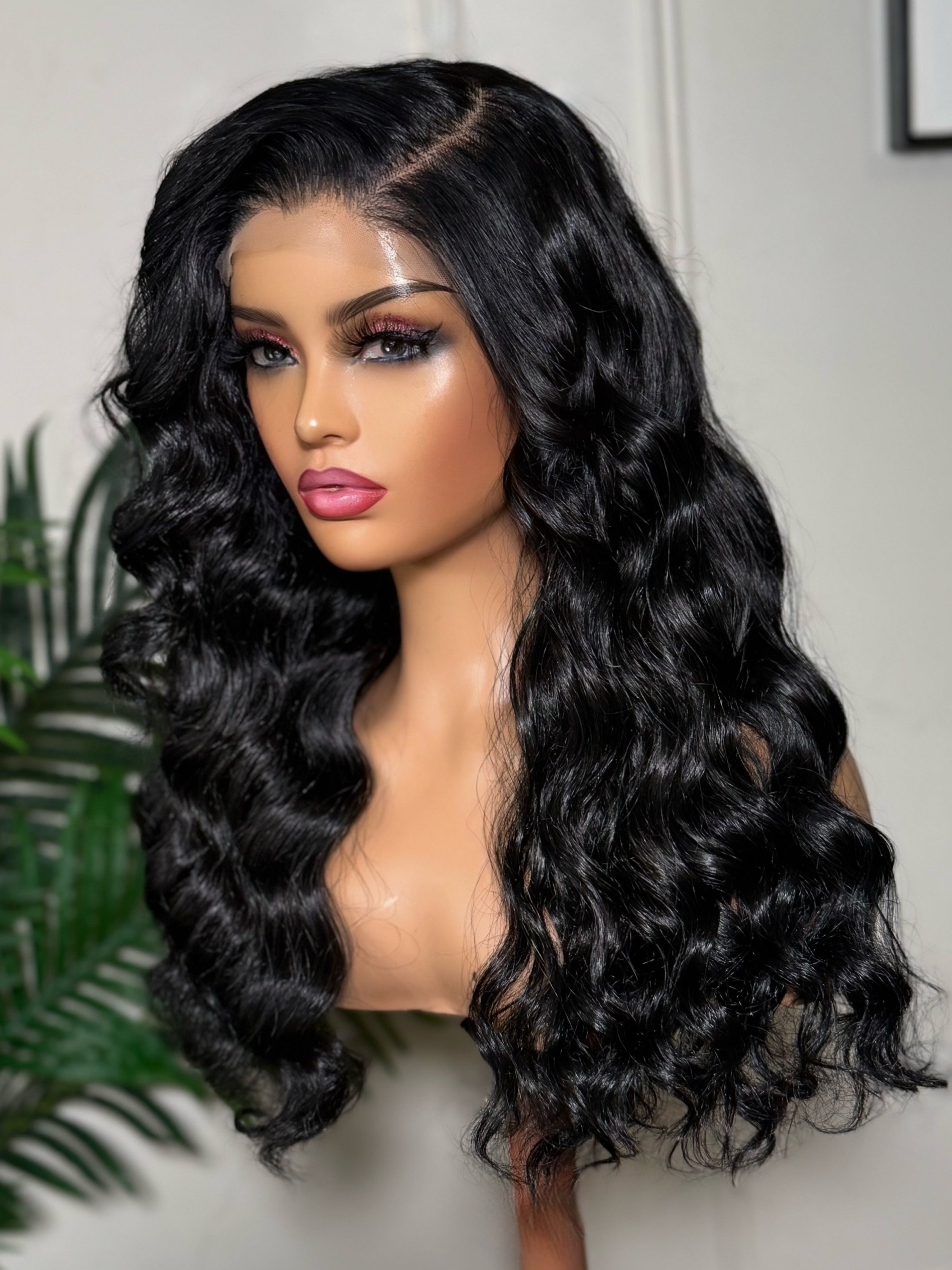 Bio Protein Fiber Wavy Wig