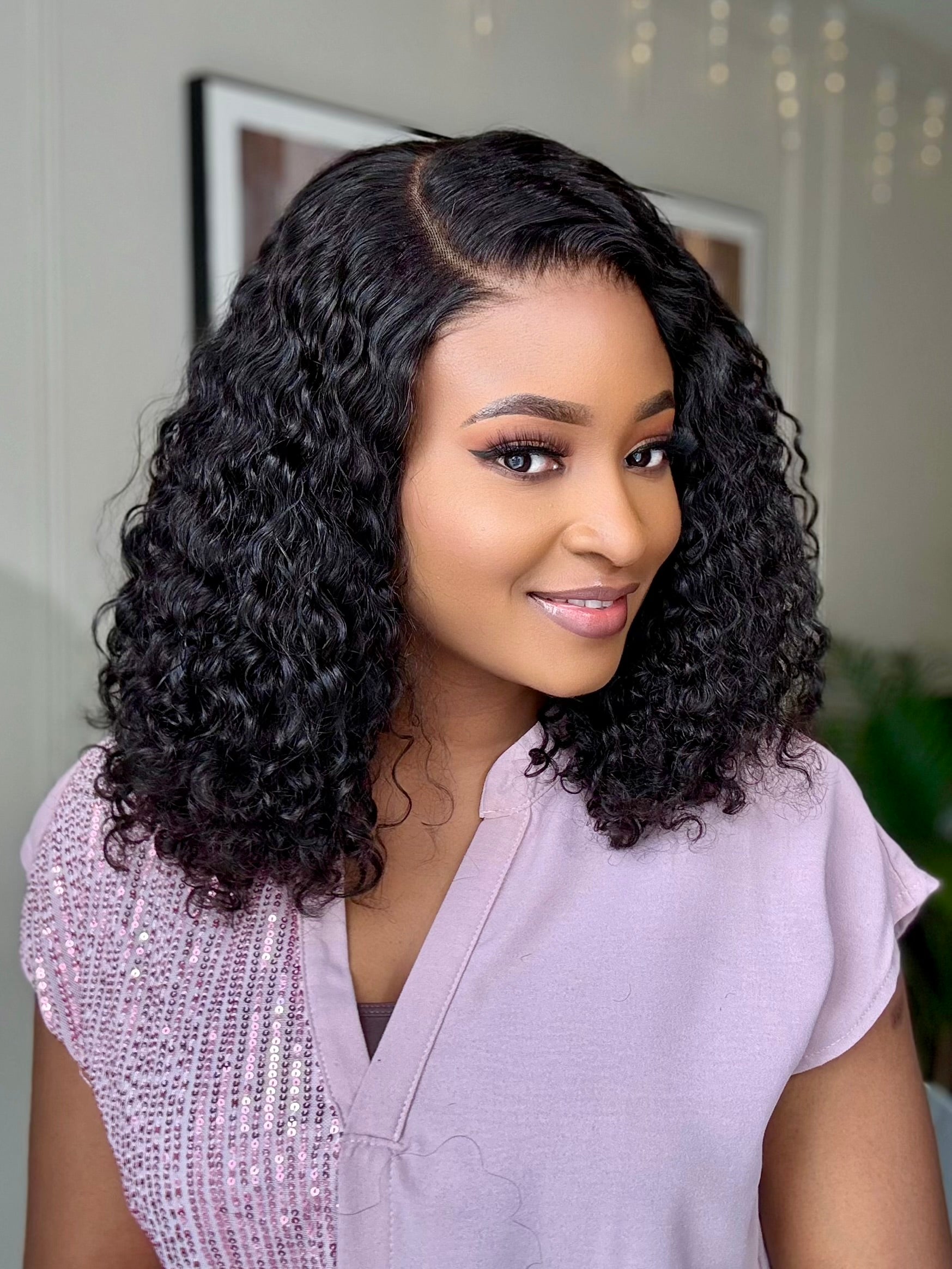 Luxury Virgin Water Curls 5x5 HD Wig