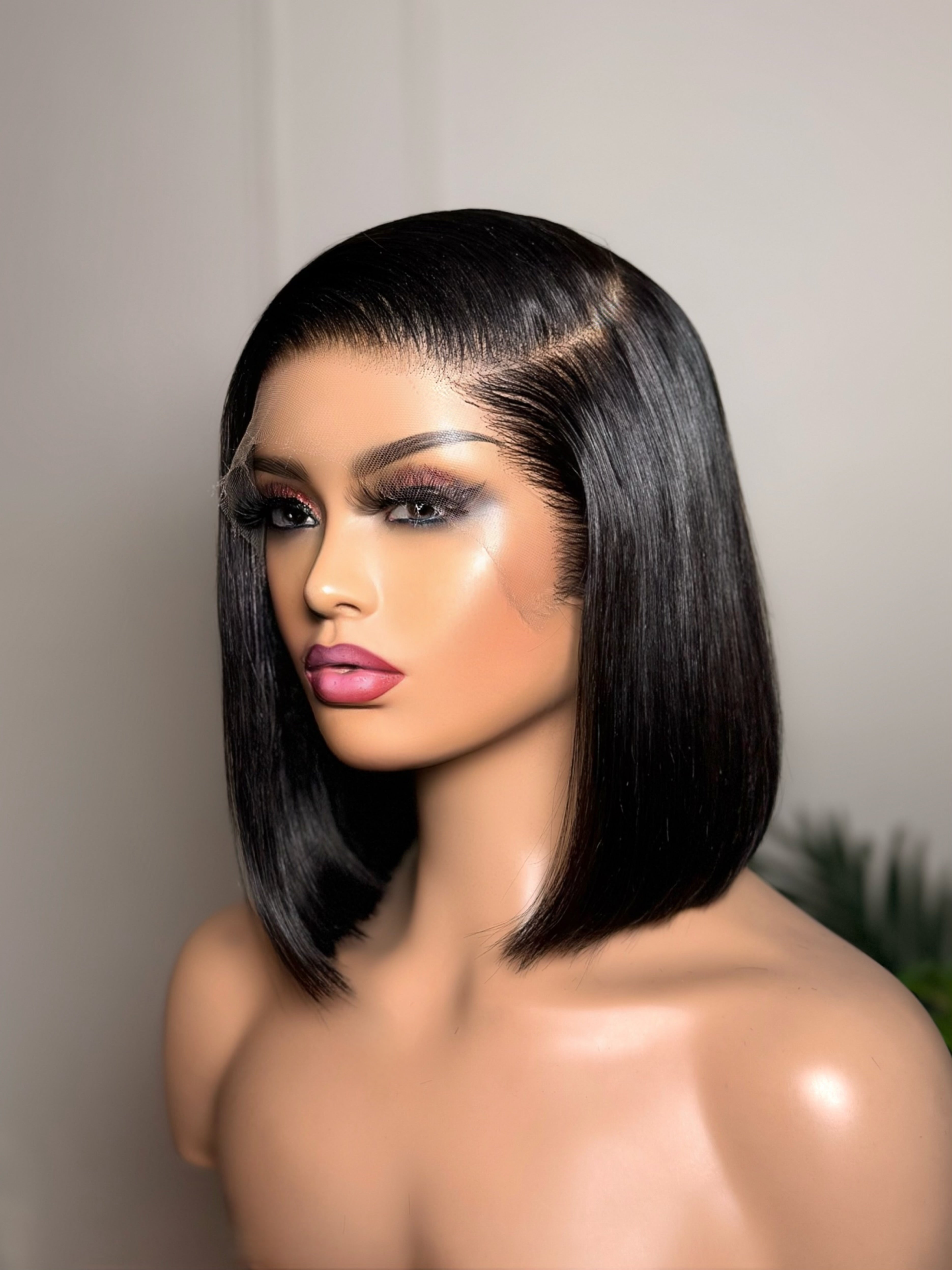 Virgin Bob Wig 13x6 HD Lace -10 inches