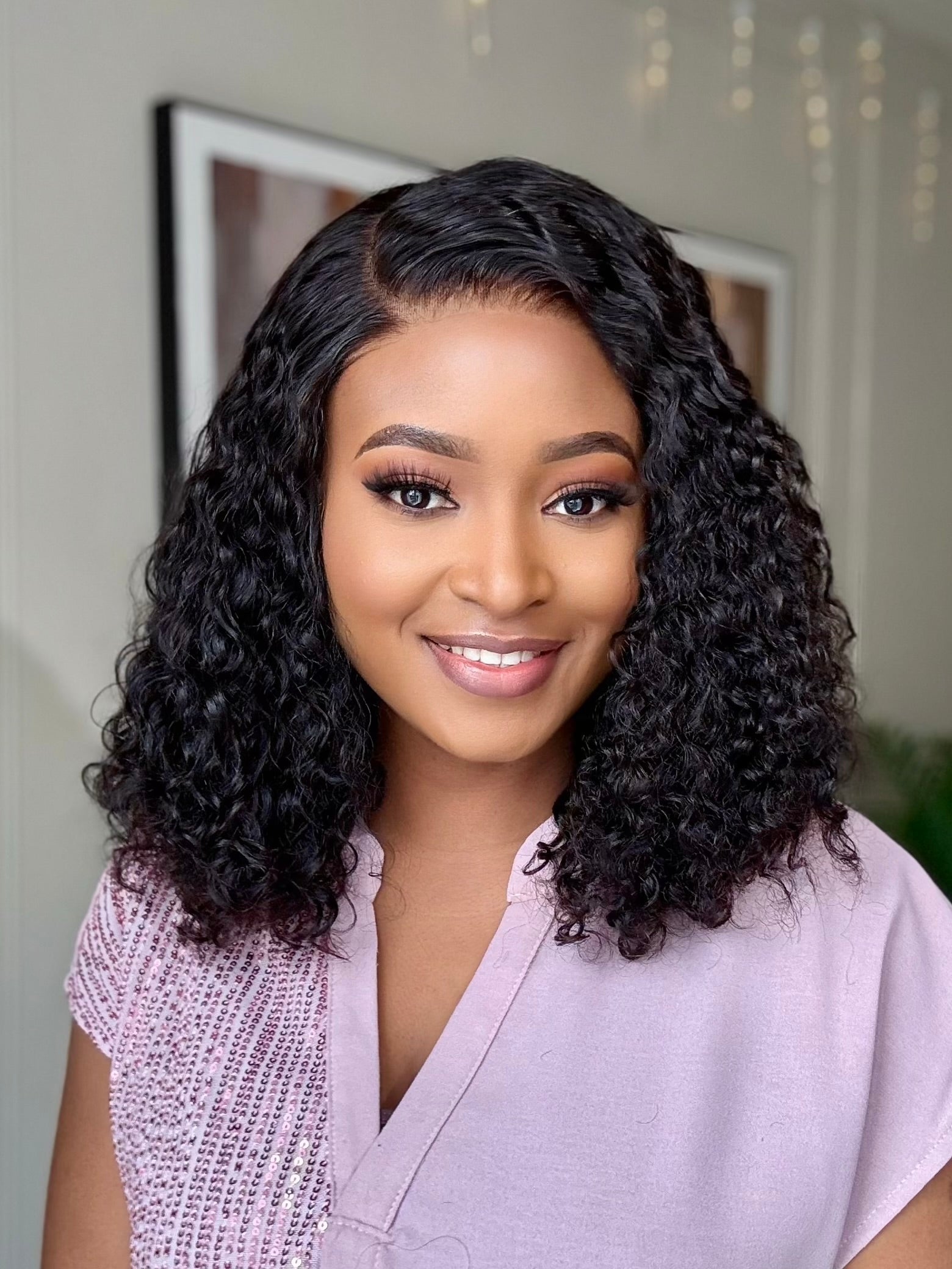 Luxury Virgin Water Curls 5x5 HD Wig