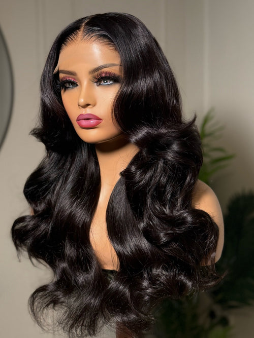 5x5 Wavy Wig With Layers (Ready to ship)