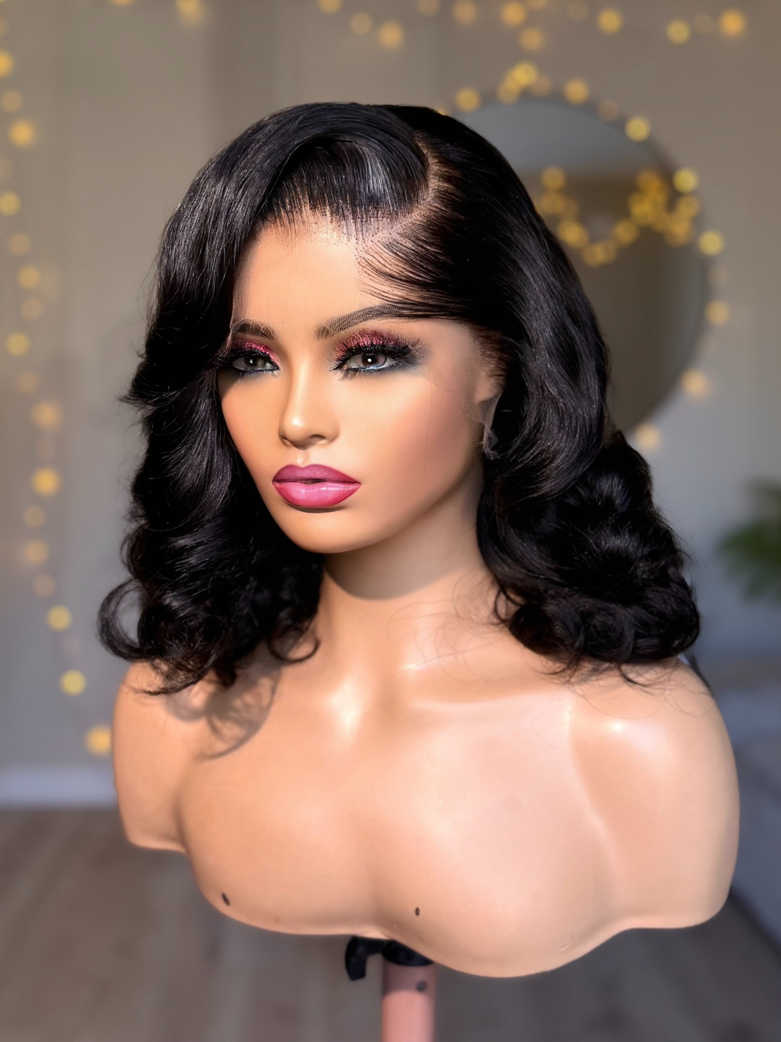 13x4 HD Lace with Low/ Lagos Hairline