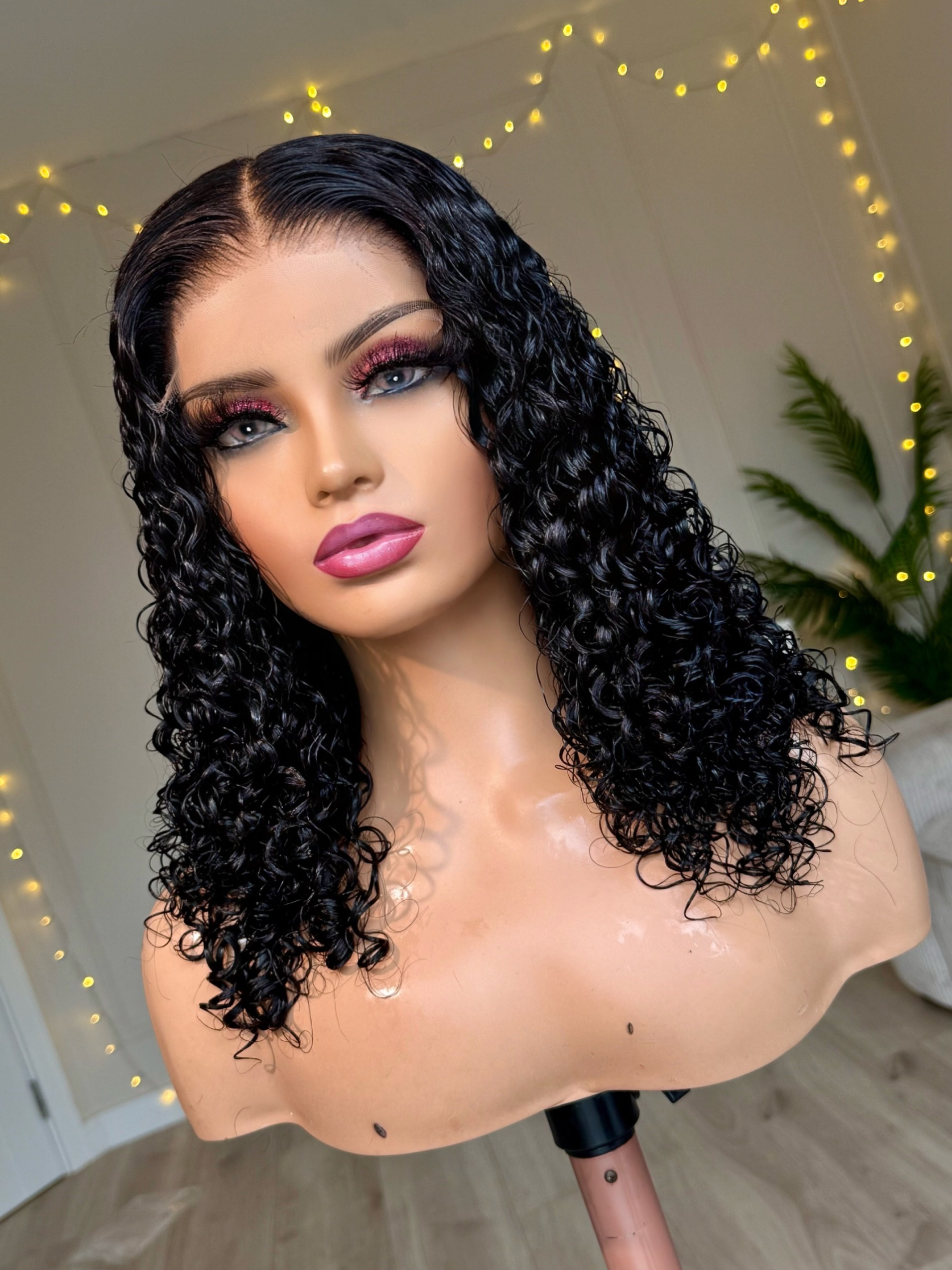 Luxury Virgin Water Curls 5x5 HD Wig