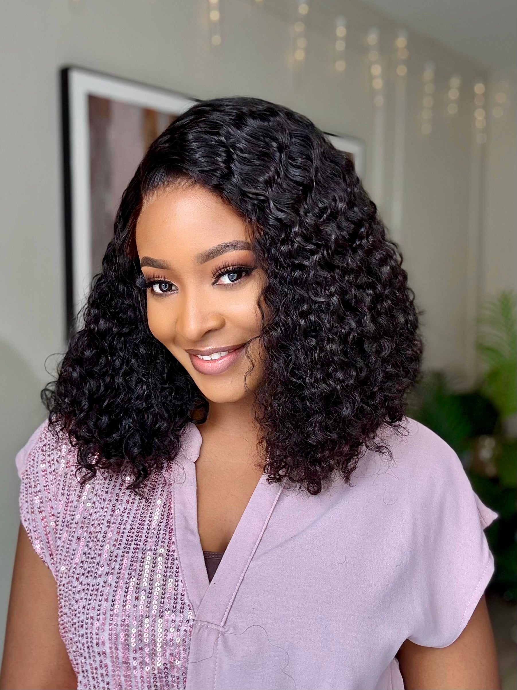 Luxury Virgin Water Curls 5x5 HD Wig