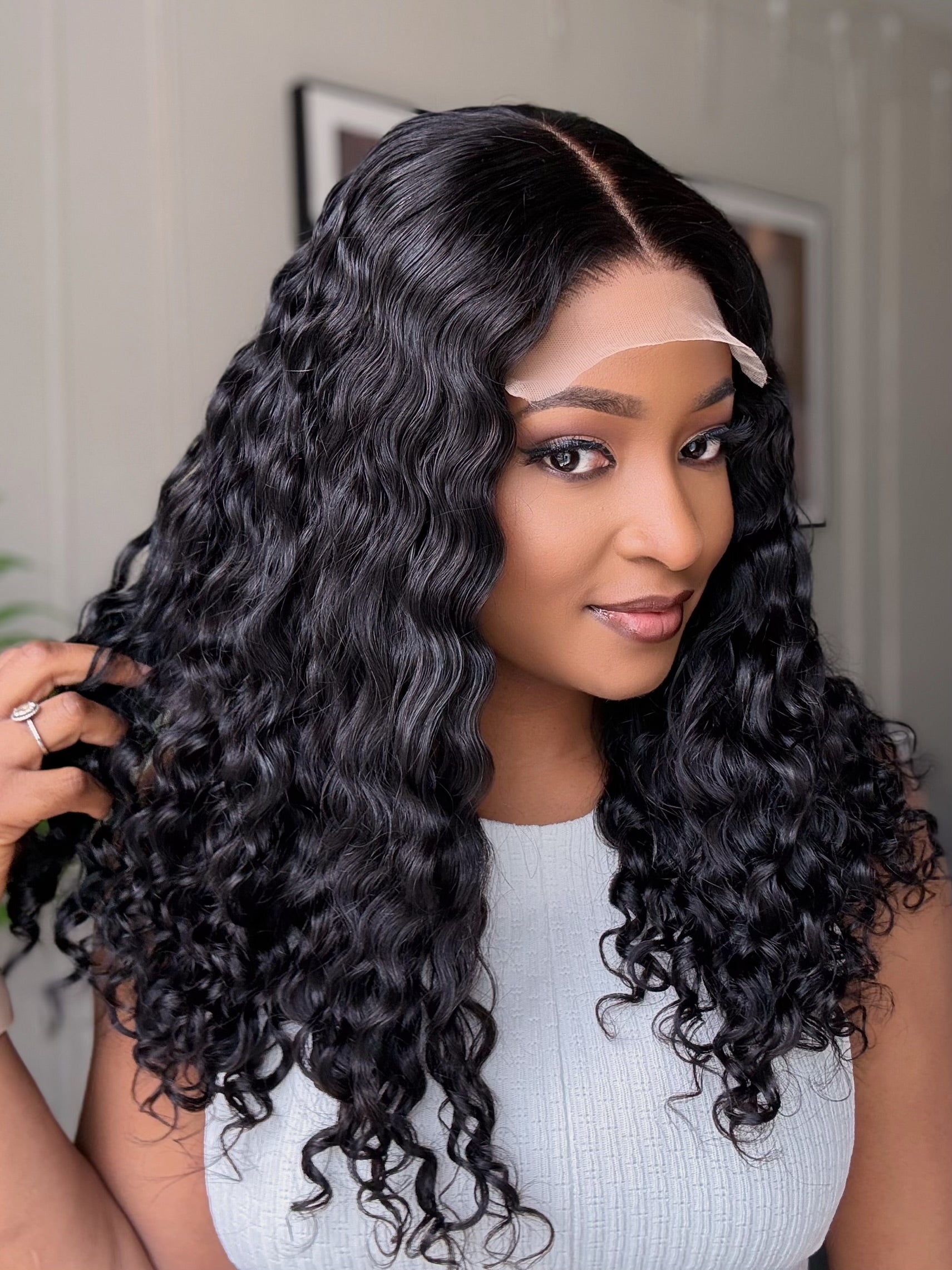 Water Wave Glueless 5x5 Wig