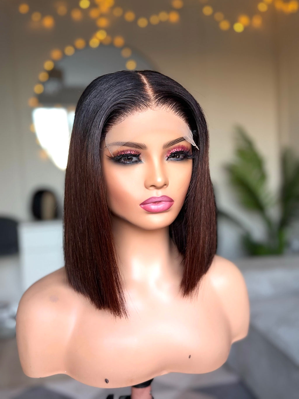 Brown Ombré Bob- 10 inches