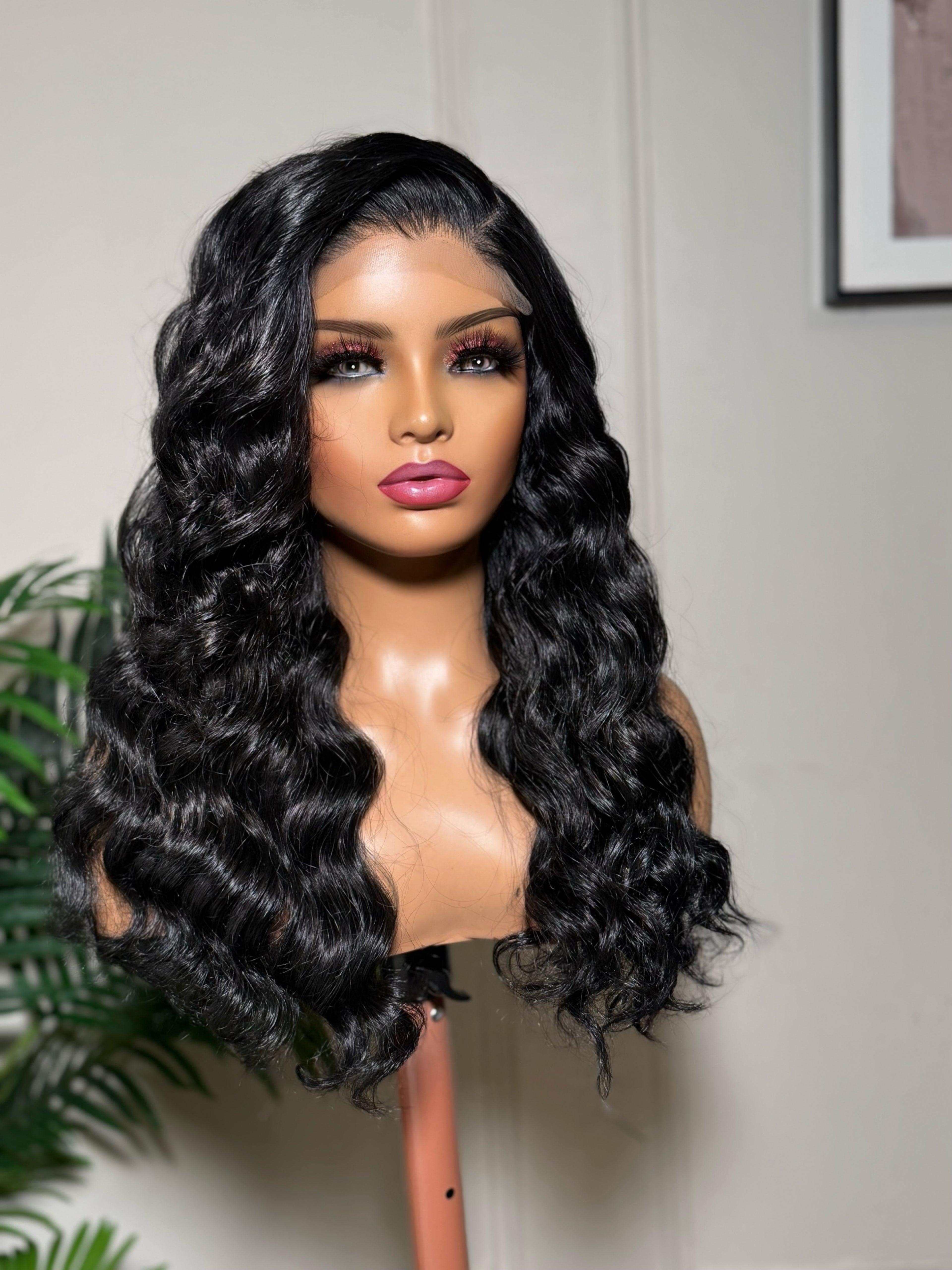 Bio Protein Fiber Wavy Wig
