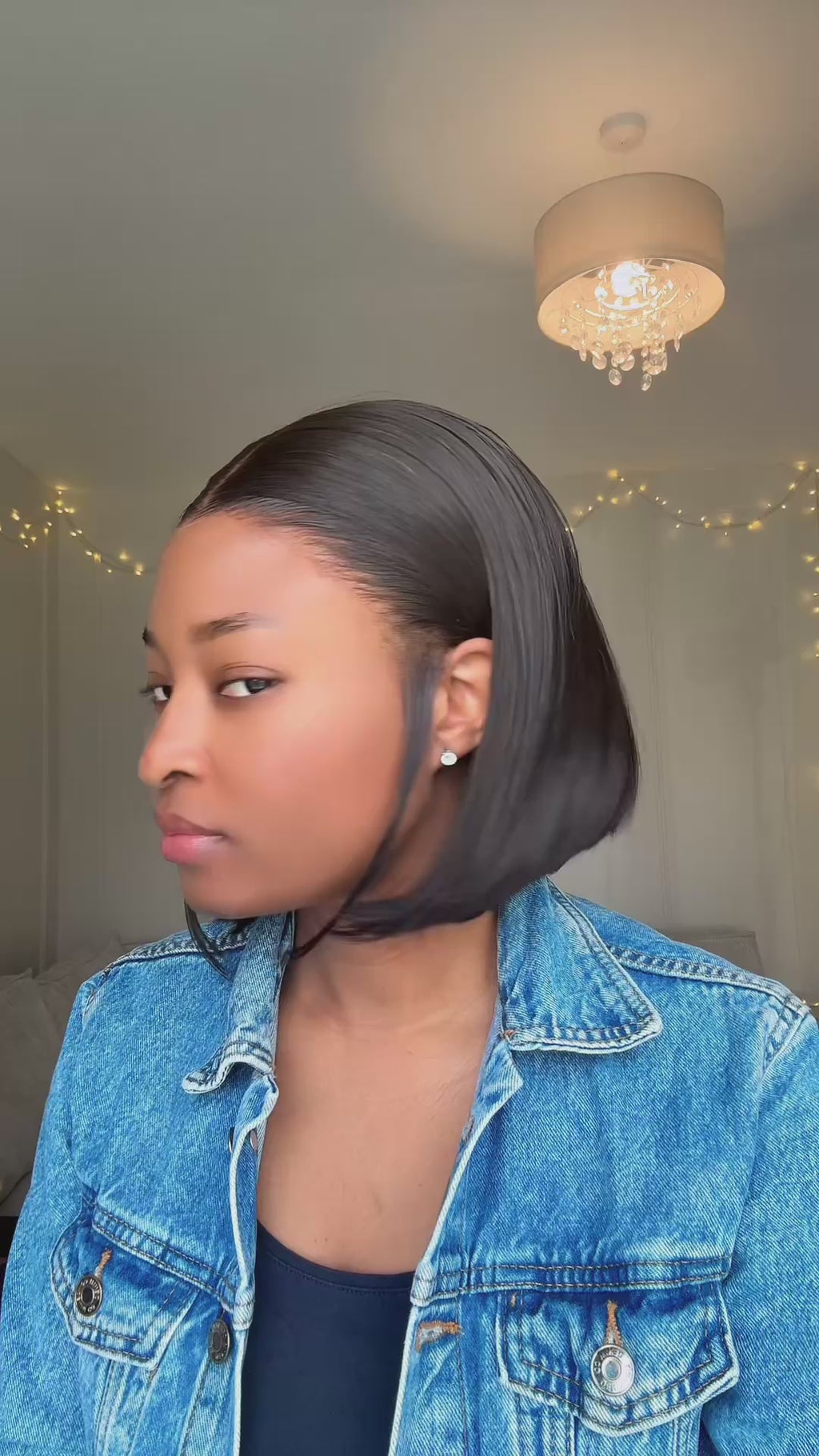 Virgin Bob Wig 13x6 HD Lace -10 inches