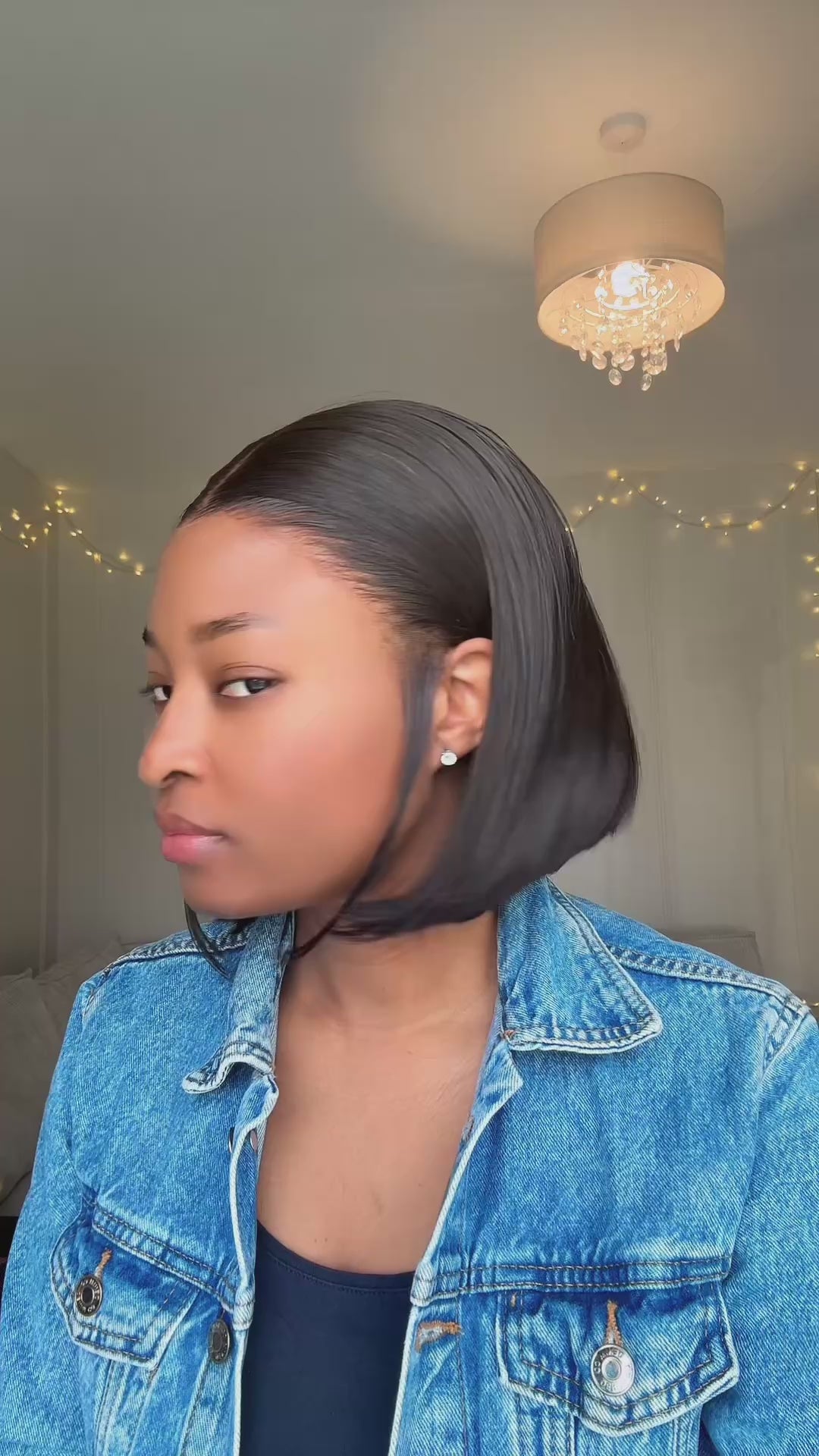 Virgin Bob Wig 13x6 HD Lace -10 inches